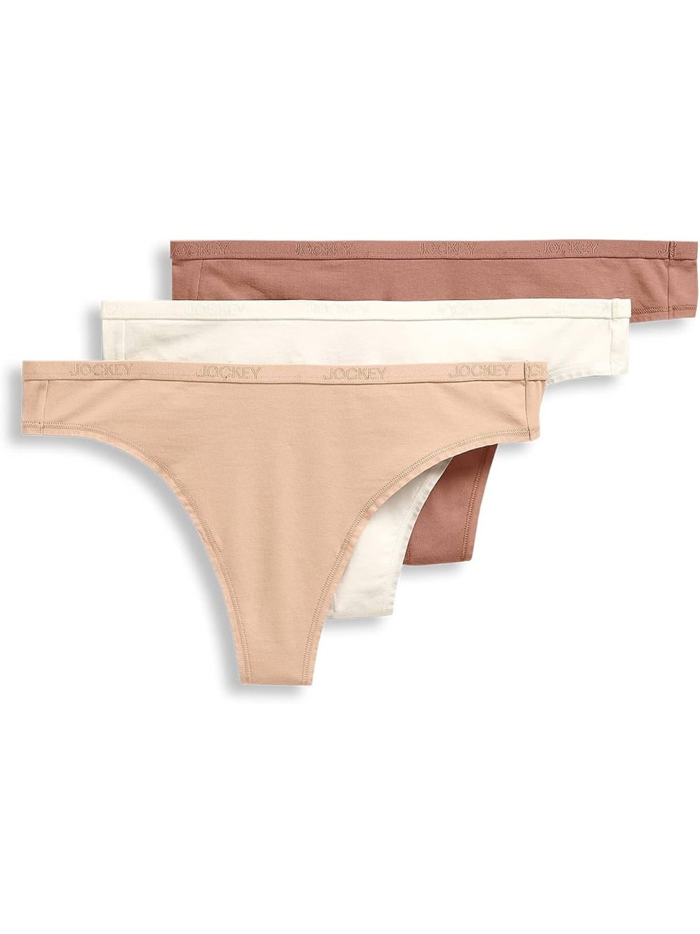 Jockey Cotton Blend Bikini Panty in Nude Tan